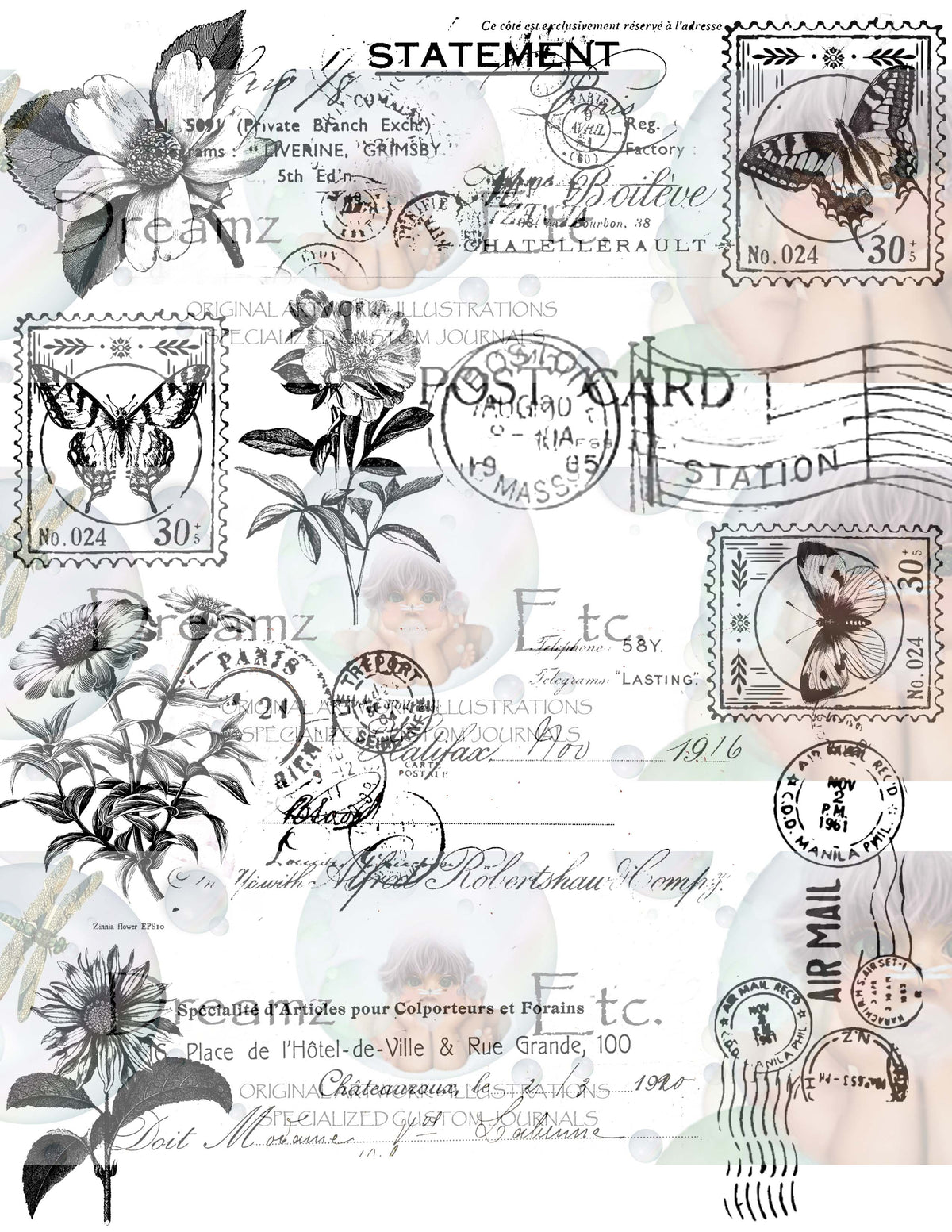 From Mom with Love - ENTIRE COLLECTION (Plus FREEBIES) - DIGITAL Journal Kit