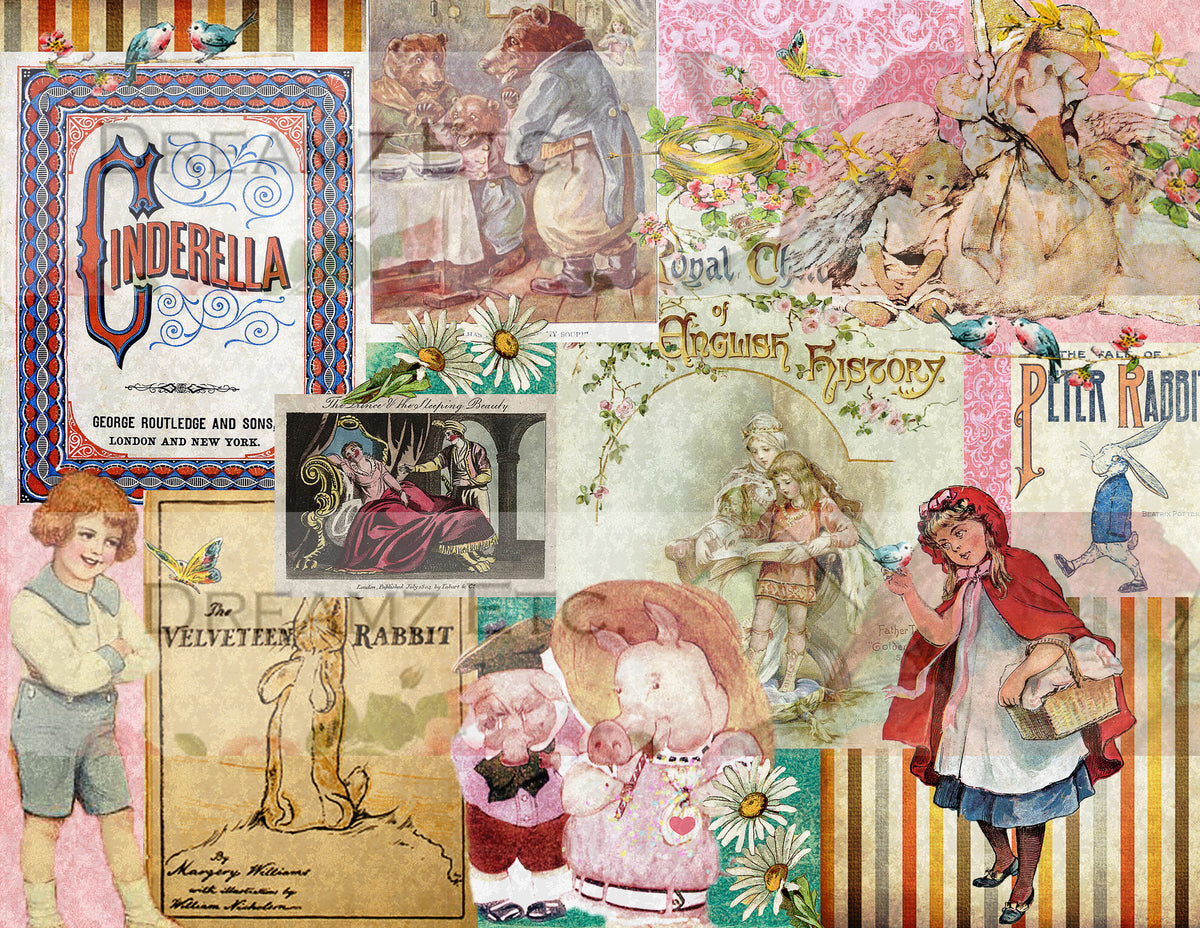 Golden Tales 2 - Digital Journal Kit/Paper Pack