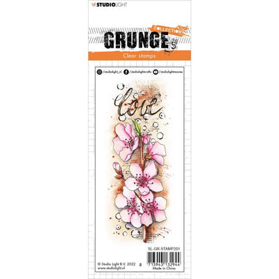 Studio Light Grunge 5.0 Collection Clear Stamp -Cherry Blossom