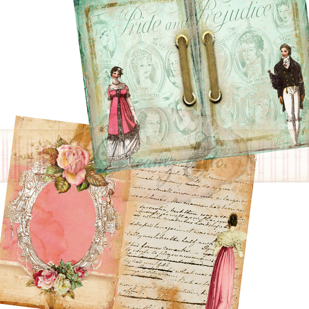 Simply Jane - Digital Paper Collection - PART 1 (10 Designs/Papers)