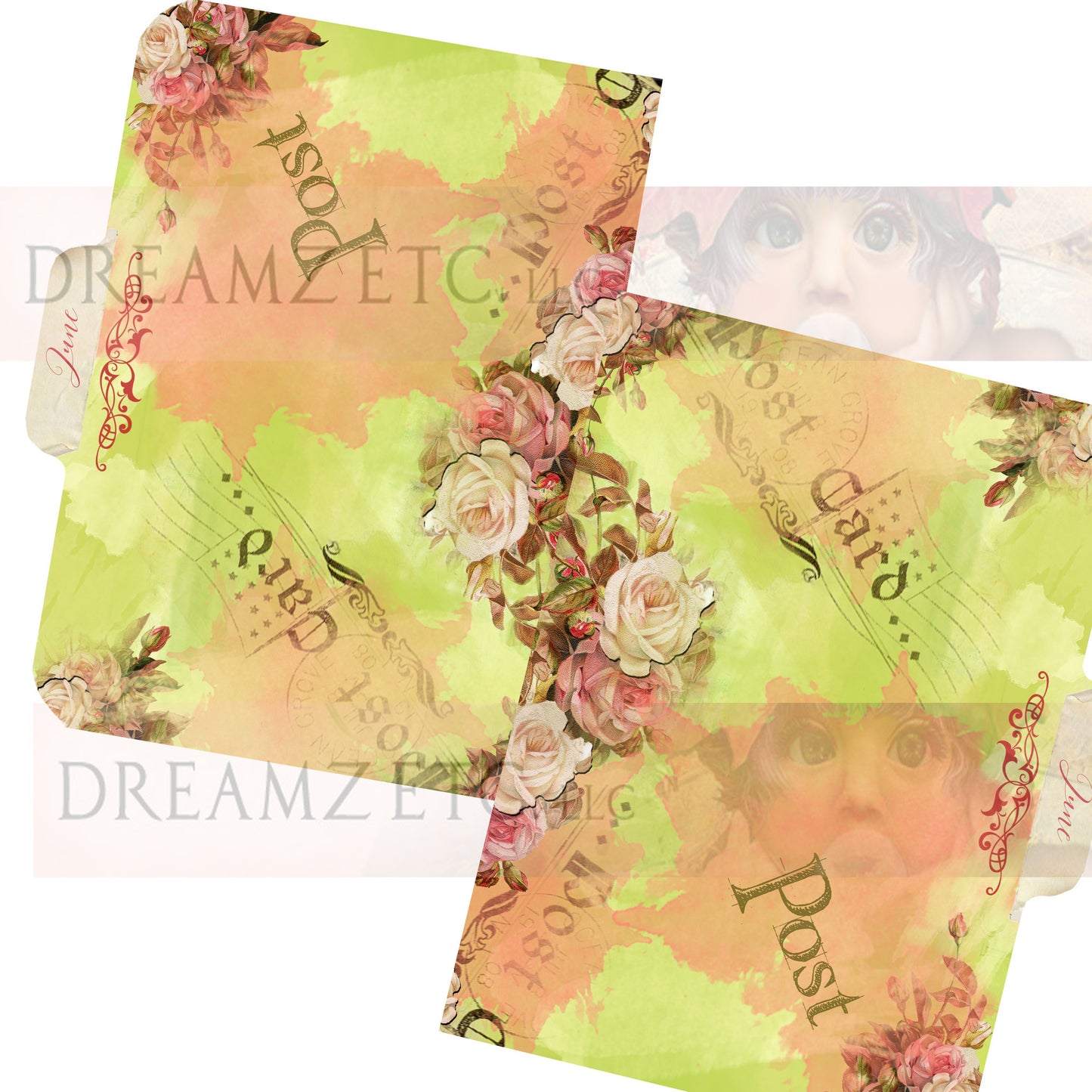 Floral Dreamz Planner/Journal - Tabbed Dividers - Printable