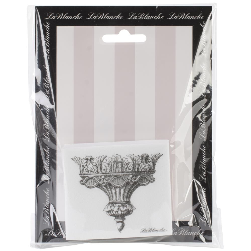 Lablanche Silicone Stamp - Intricate Ornament Stamp - 2.75"X2.5"