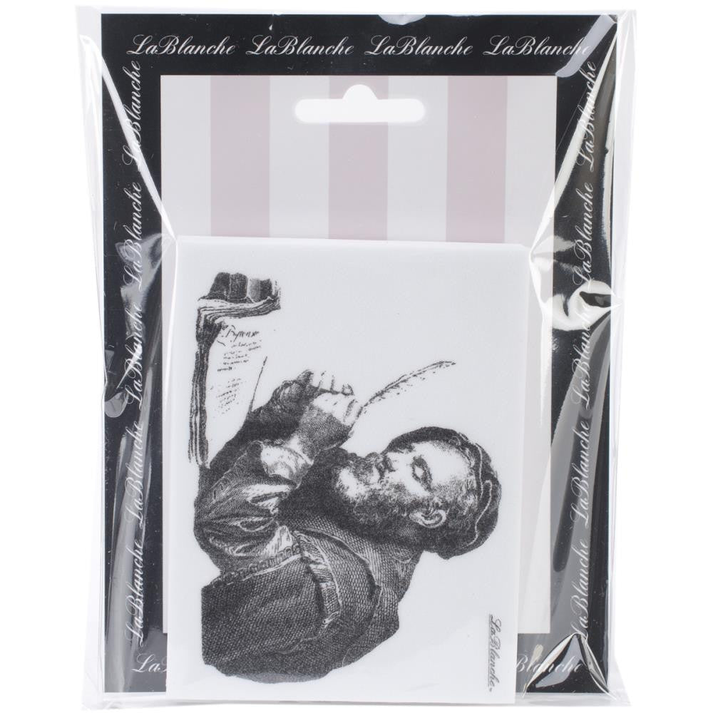 Lablanche Silicone Stamp - Scholar Stamp - 4"X3"
