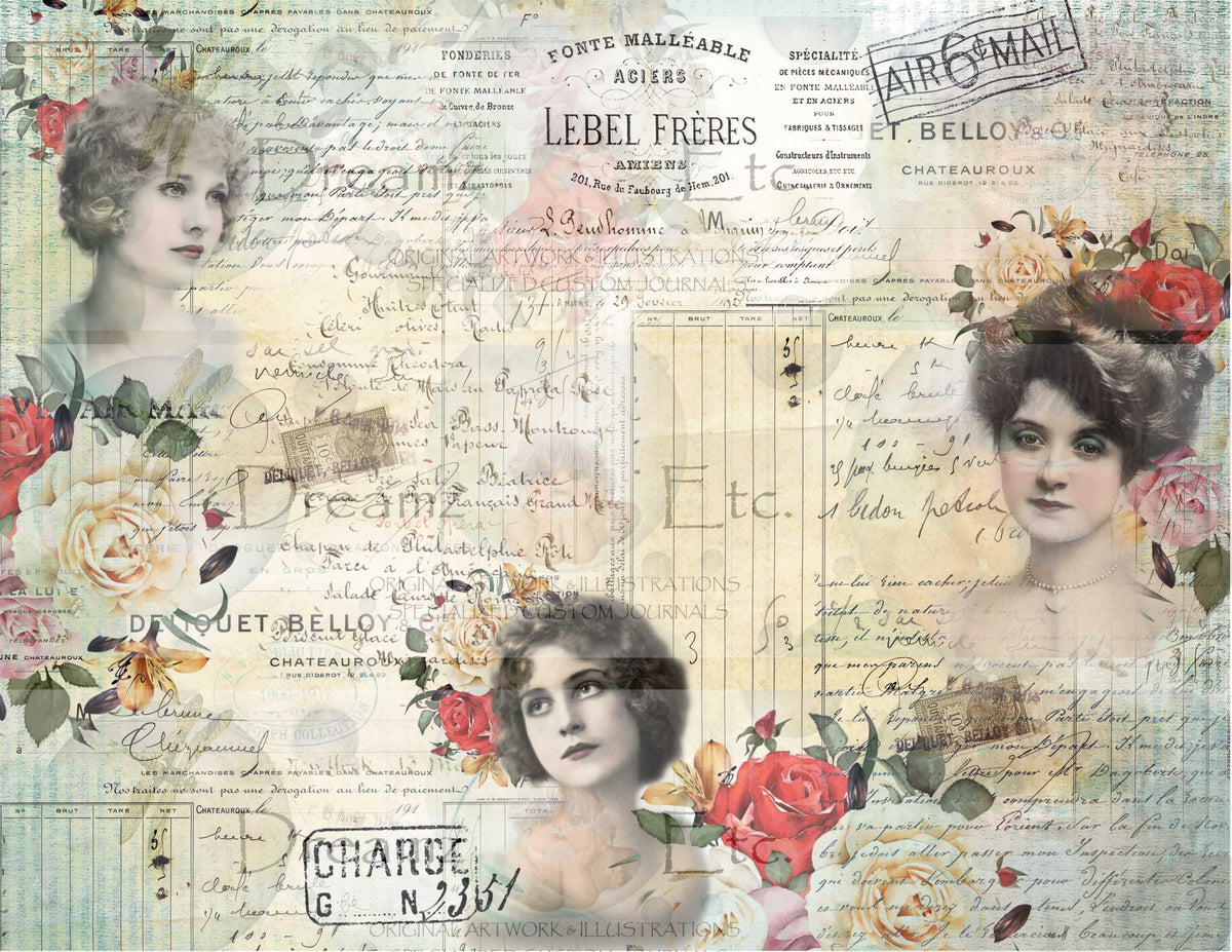 Letter Diaries - DIGITAL Journal Kit - Bundle Pack