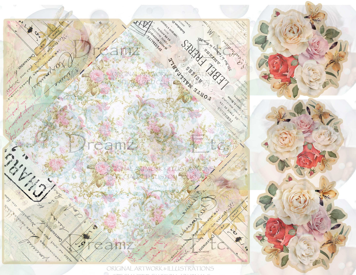 Letter Diaries - DIGITAL Journal Kit - Bundle Pack