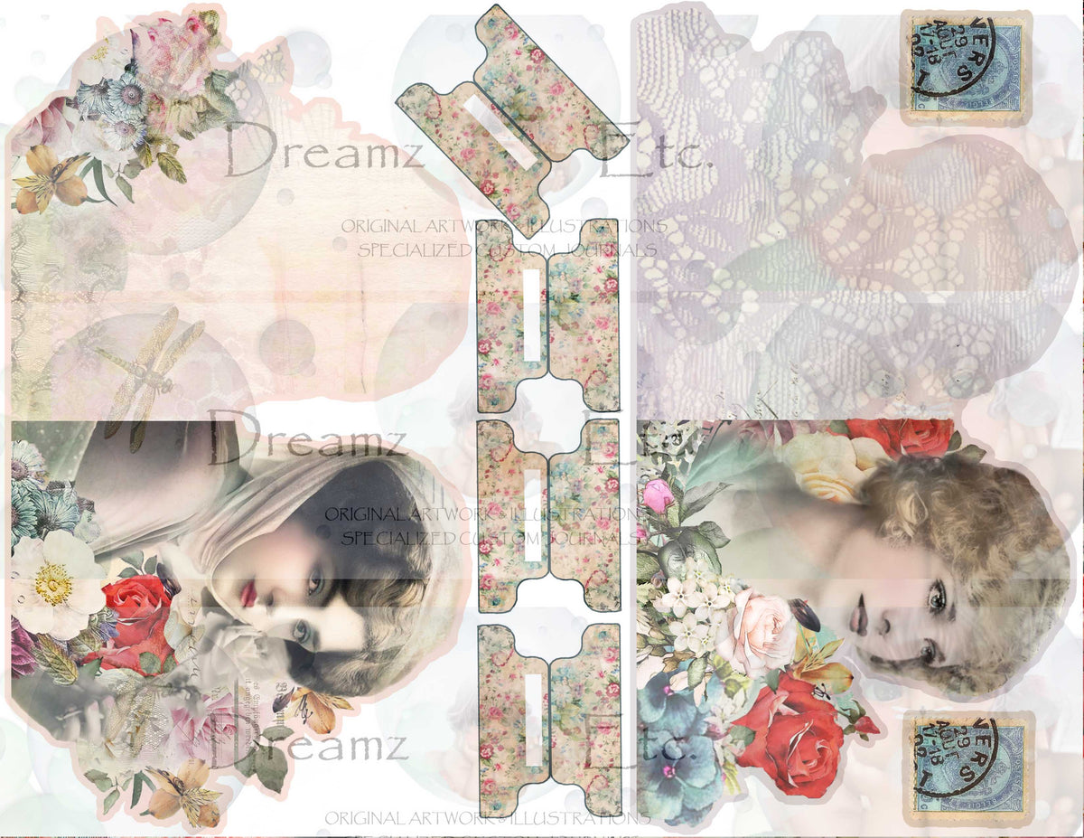 Letter Diaries - DIGITAL Journal Kit - Bundle Pack