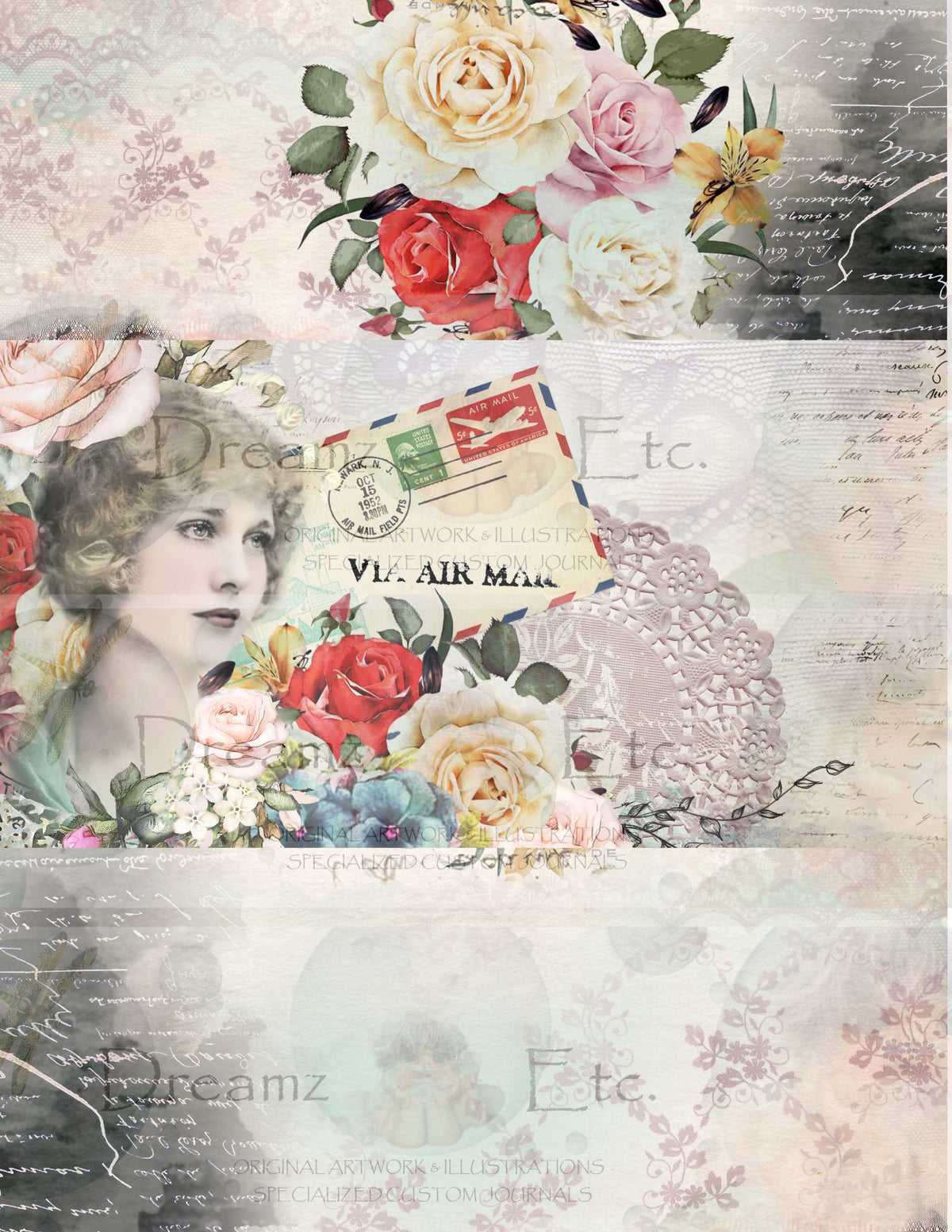 Letter Diaries - DIGITAL Journal Kit - Bundle Pack