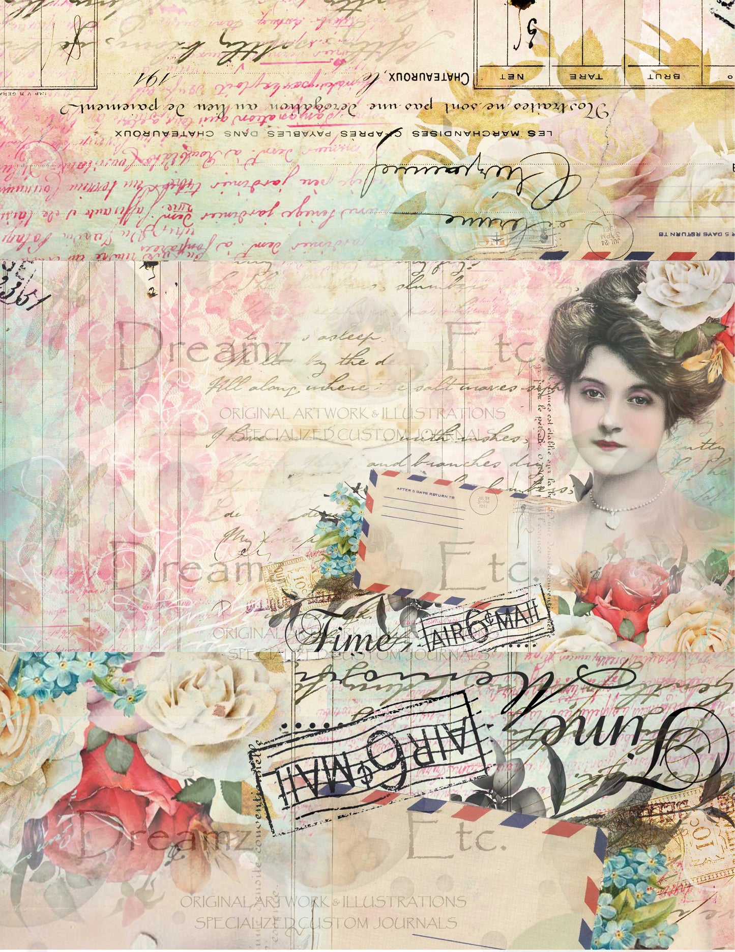 Letter Diaries - DIGITAL Journal Kit - Bundle Pack