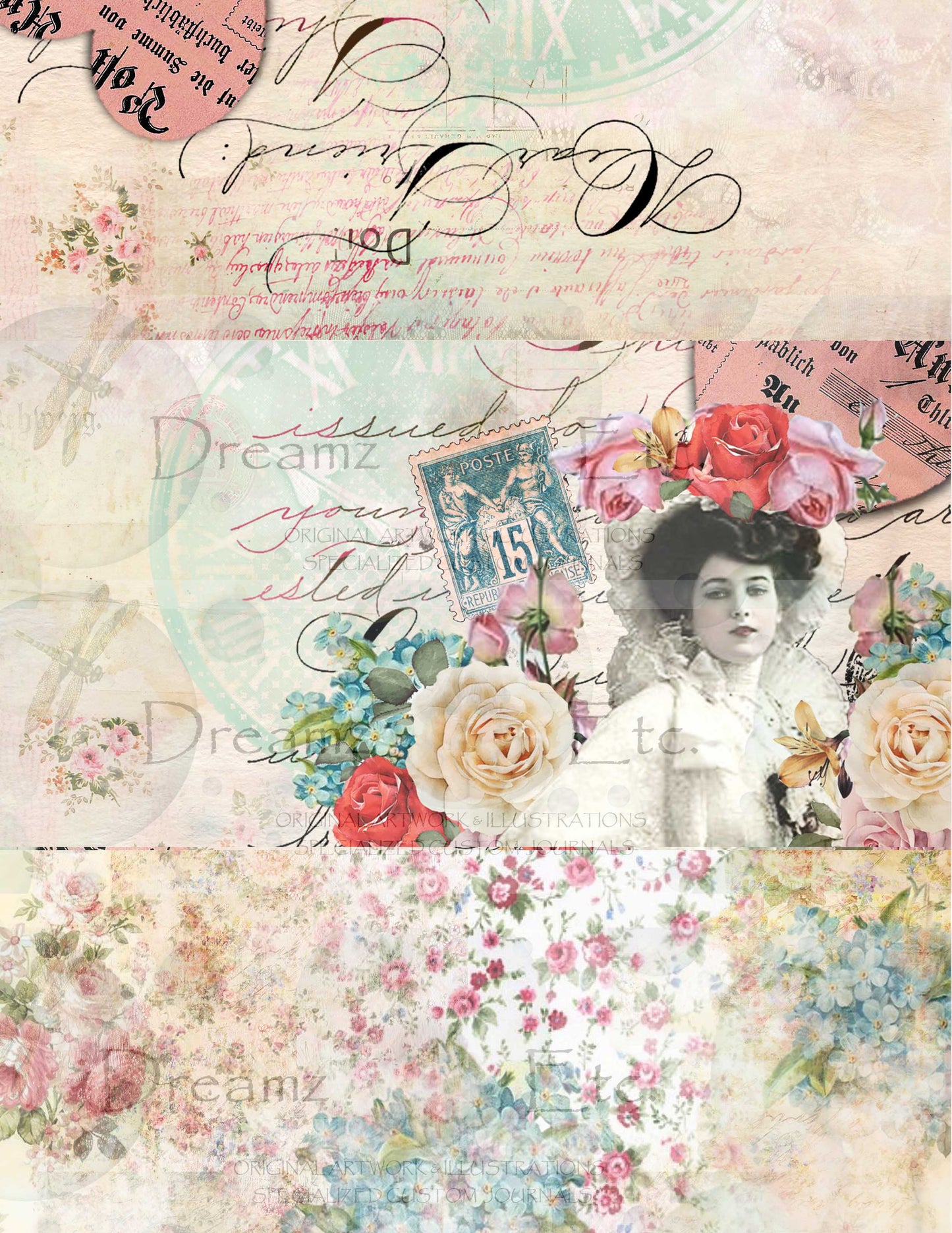 Letter Diaries - DIGITAL Journal Kit - Bundle Pack
