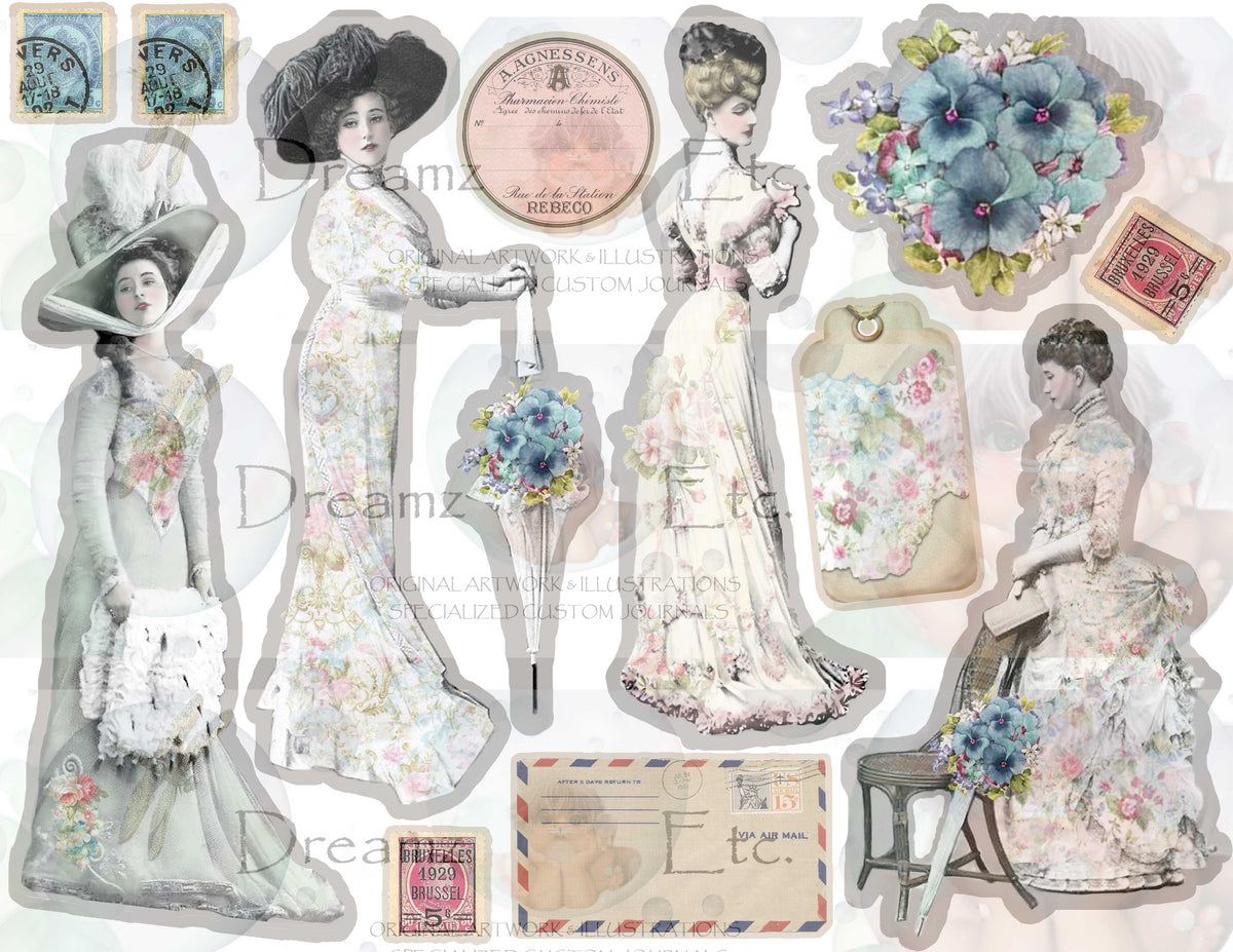 Letter Diaries - DIGITAL Journal Kit - Bundle Pack