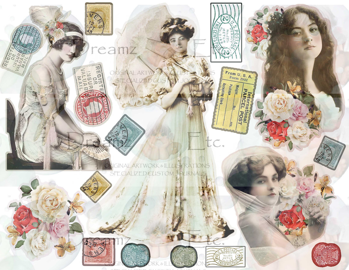 Letter Diaries - DIGITAL Journal Kit - Bundle Pack