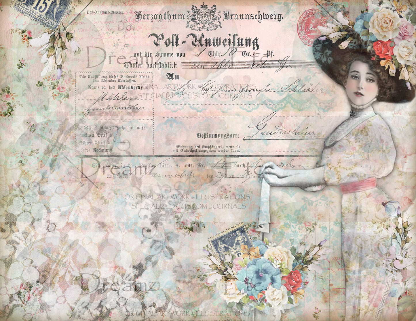 Letter Diaries - DIGITAL Journal Kit - Bundle Pack