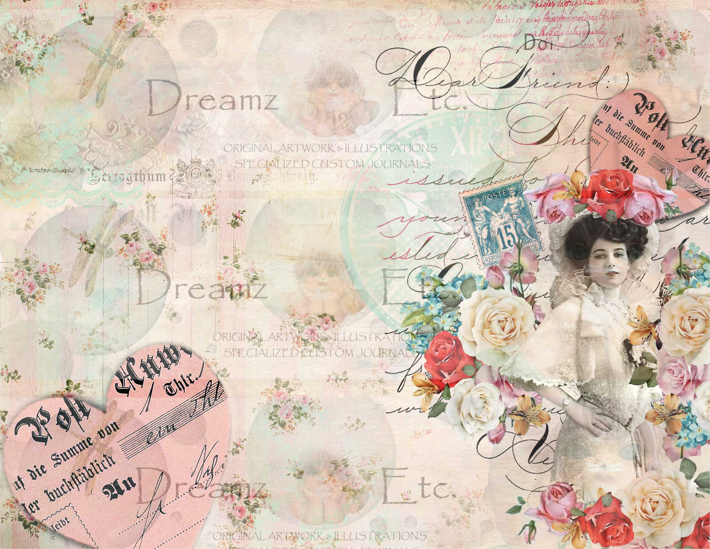 Letter Diaries - DIGITAL Journal Kit - Bundle Pack