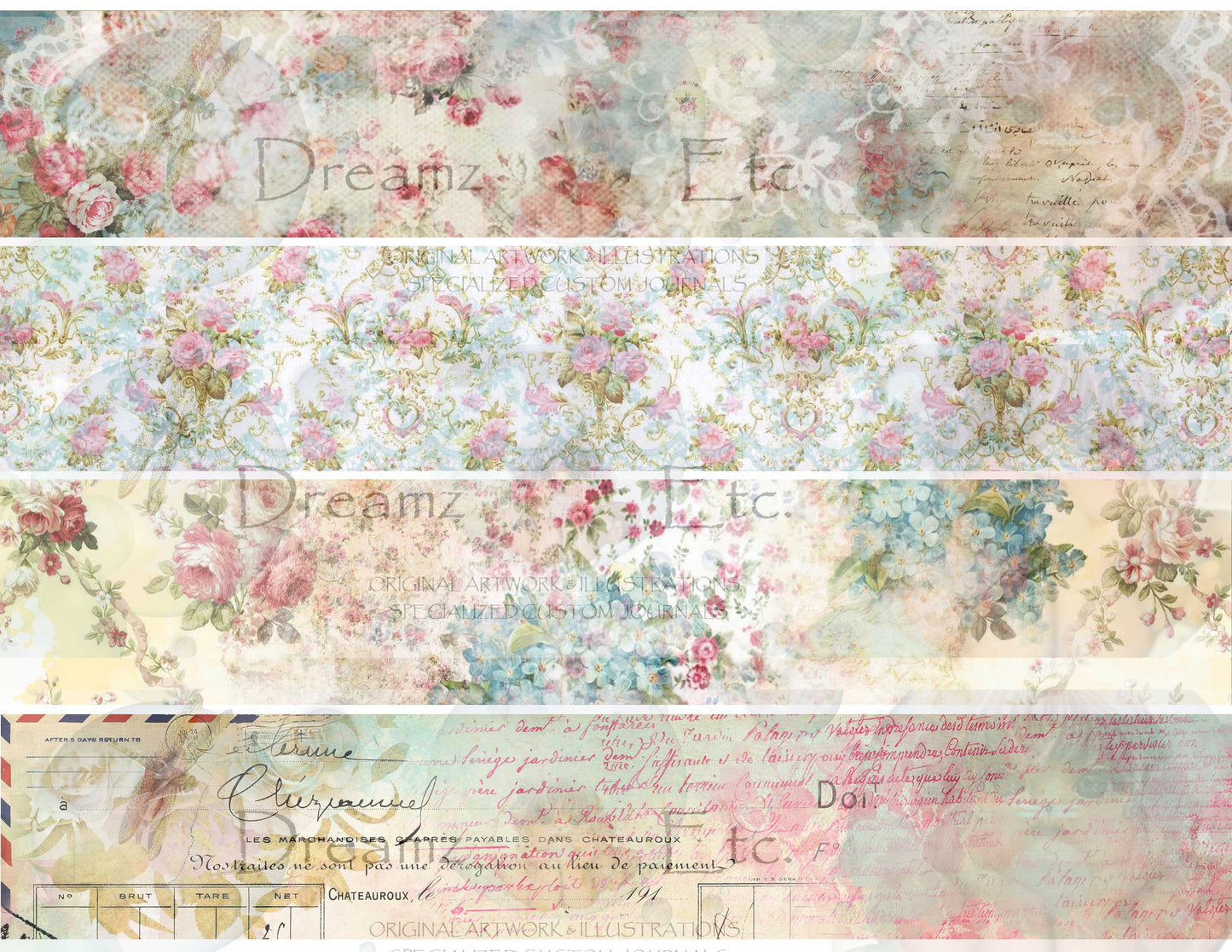Letter Diaries - DIGITAL Journal Kit - Bundle Pack
