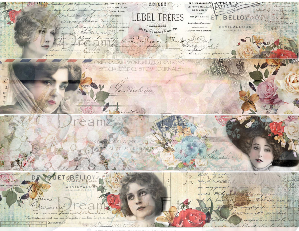 Letter Diaries - DIGITAL Journal Kit - Bundle Pack