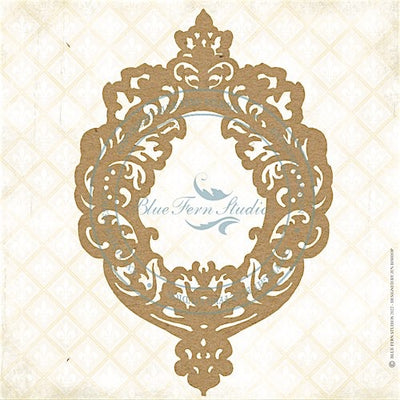 NOW SHIPPING - Life's Vignettes - Chipboard - Scrolled Damask