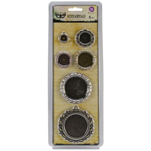 Finnabair Mechanicals Metal Embellishments - Pendants