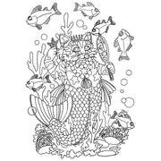 Crazy Cats Mer Puss - The Card Hut Clear Stamps 6"X4" By Linda Ravenscroft