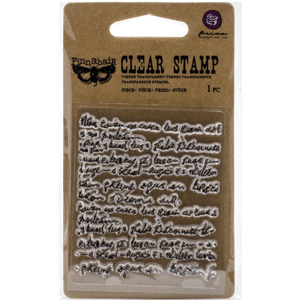 Prima Cling Mount Stamp - Messy