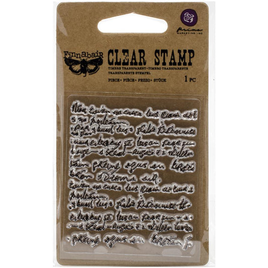 Prima Cling Mount Stamp - Messy