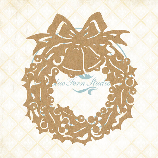 Mistletoe & Holly - Holly Bells Chipboard