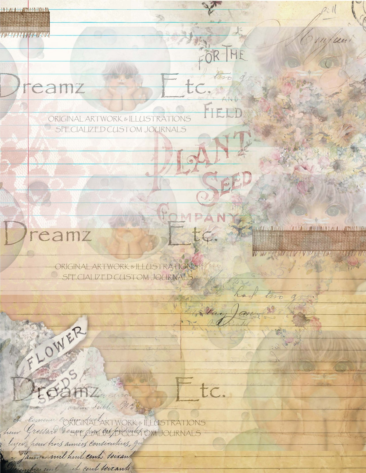 From Mom with Love - ENTIRE COLLECTION (Plus FREEBIES) - DIGITAL Journal Kit