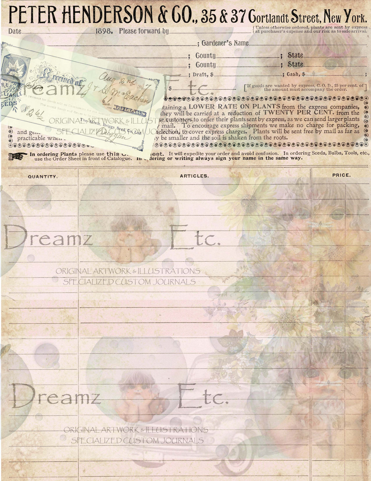 From Mom with Love - DIGITAL Journal Kit - PART 2