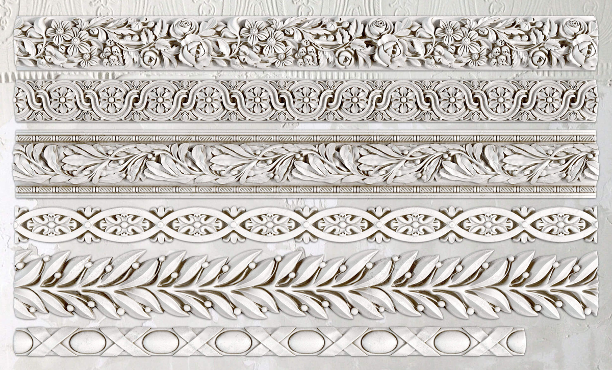 IOD Decor Mould - Iron Orchid Designs - Trimmings 1