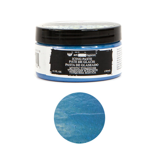 Finnabair Art Extravagance Icing Paste - MYSTIQUE TURQUOISE