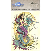 Mythical Creatures - An Elegant Pair - The Card Hut Clear Stamps 6"X4" By Linda Ravenscroft