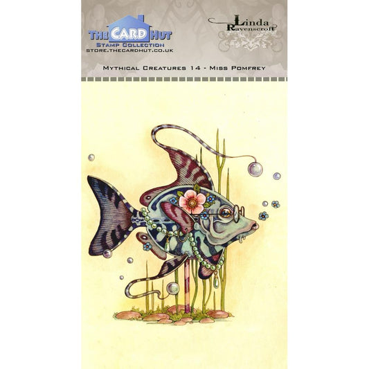Mythical Creatures - Miss Pomfrey - The Card Hut Clear Stamps 6"X4" By Linda Ravenscroft