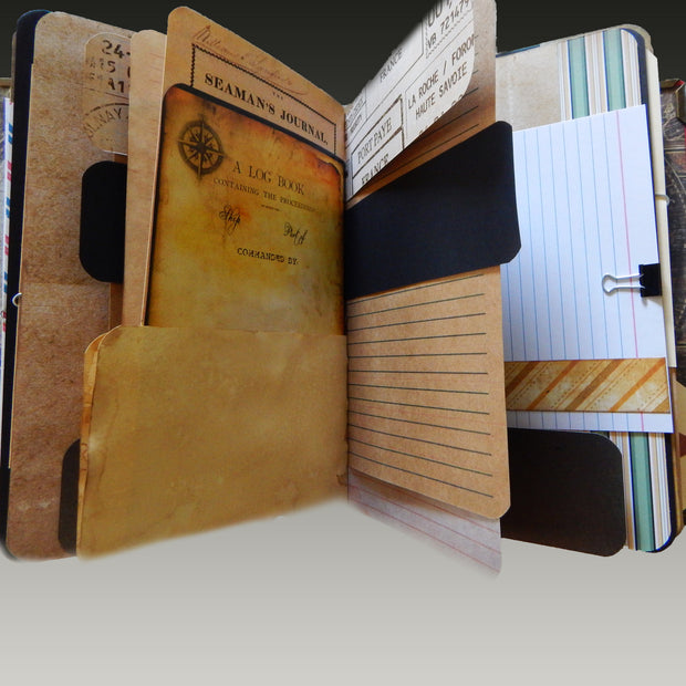 Hand-Stitched Journal - Nautical Theme
