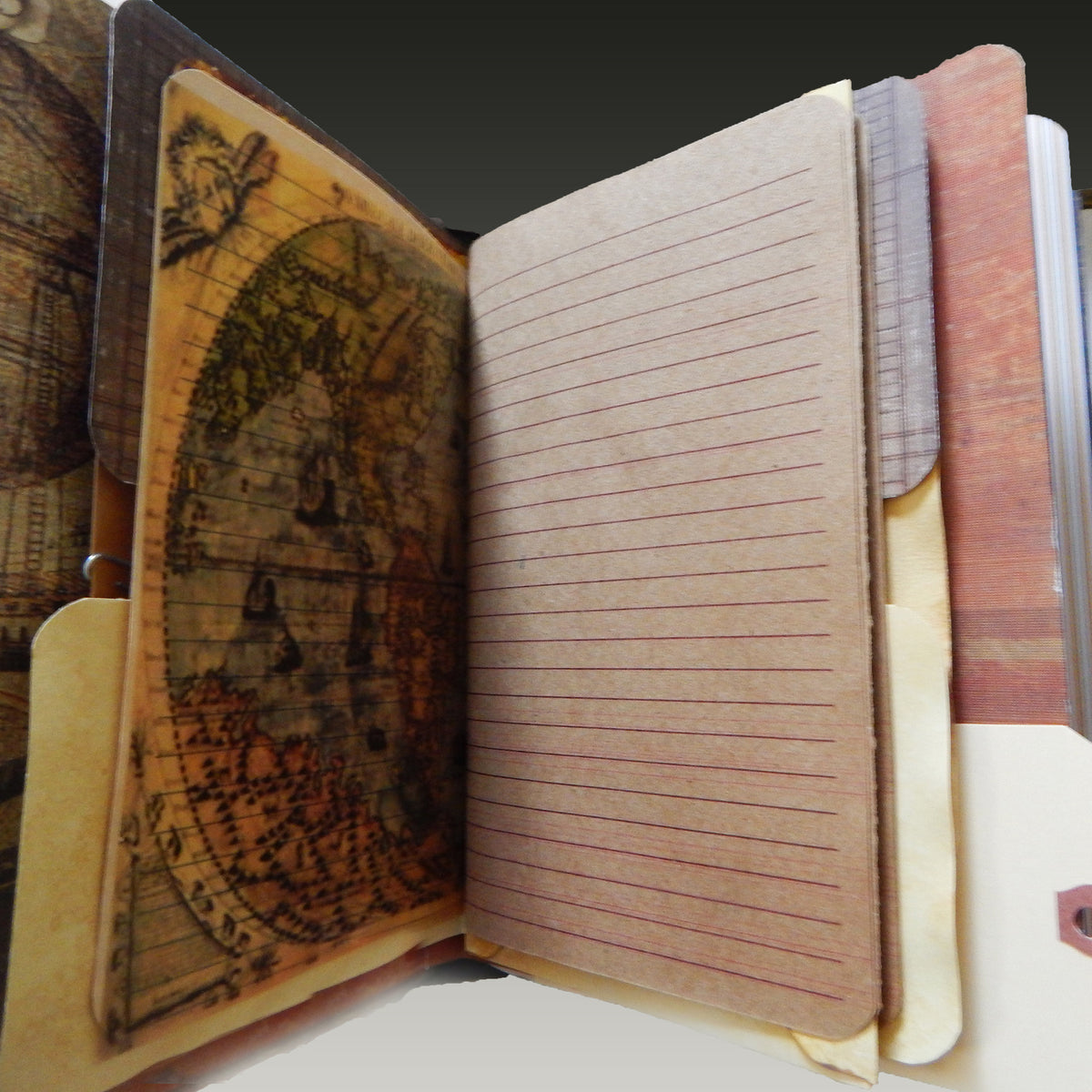 Hand-Stitched Nautical Journal - Nautical Theme