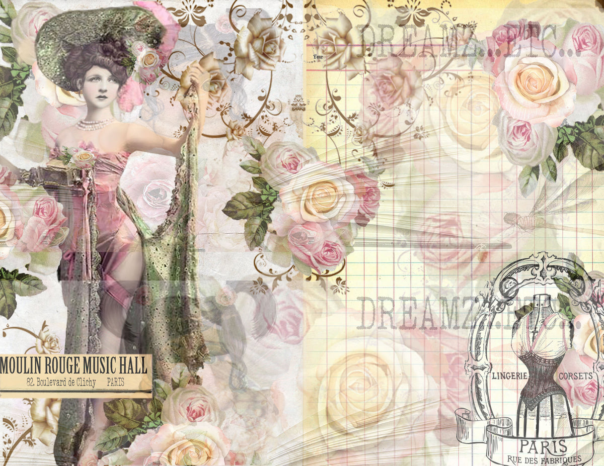 Parisian Charm - Digital Journal Kit - Bundle Pack