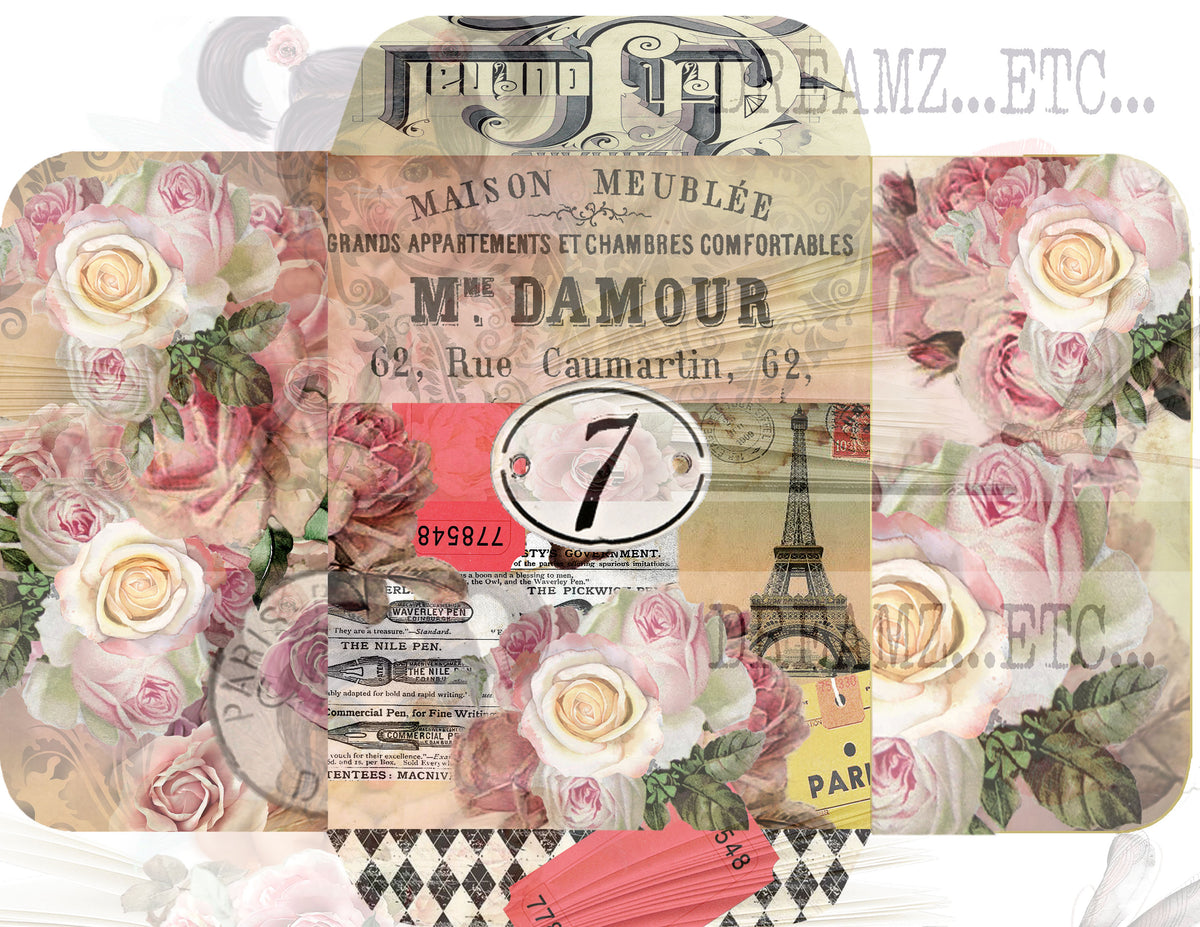 Parisian Charm - Digital Journal Kit - Bundle Pack