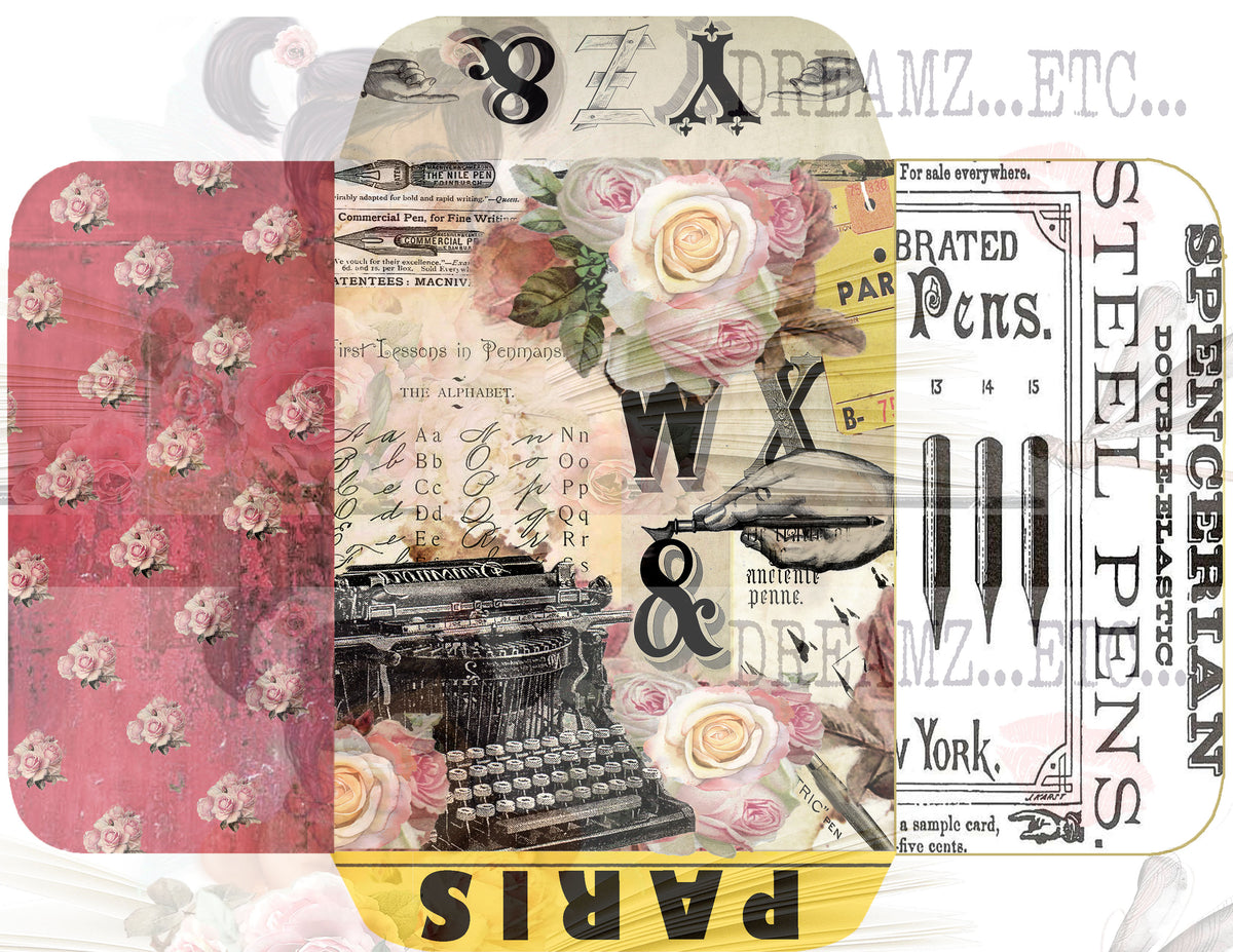 Parisian Charm - Digital Journal Kit - Bundle Pack
