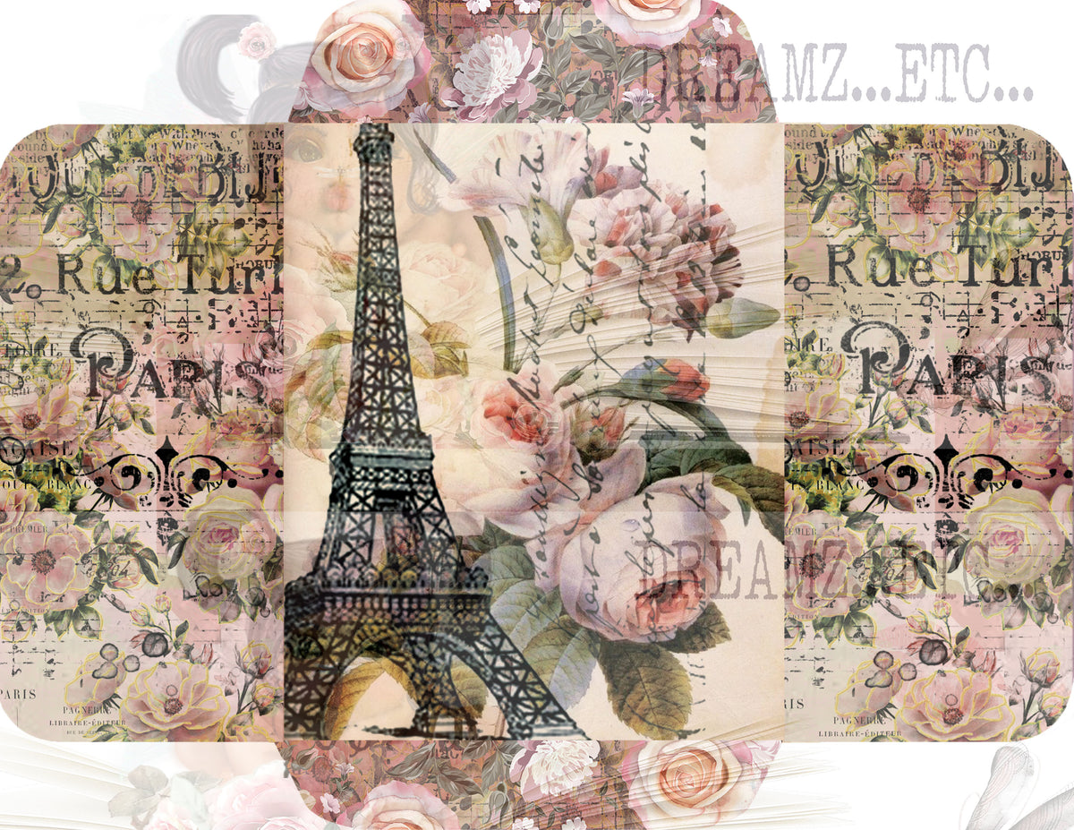 Parisian Charm - Digital Journal Kit - Bundle Pack