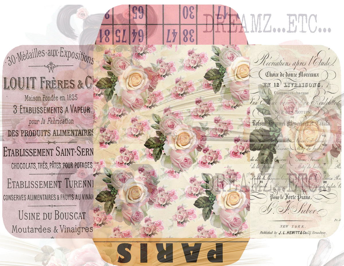 Parisian Charm - Digital Journal Kit - Bundle Pack