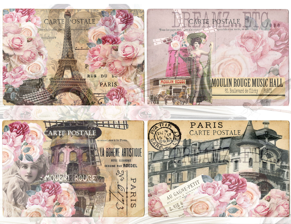 Parisian Charm - Digital Journal Kit - Bundle Pack