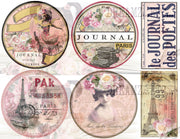 Parisian Charm - Digital Journal Kit - Bundle Pack