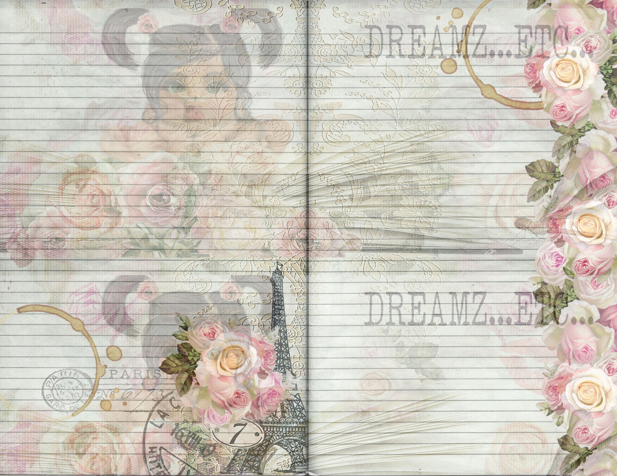 Parisian Charm - Digital Journal Kit - Bundle Pack