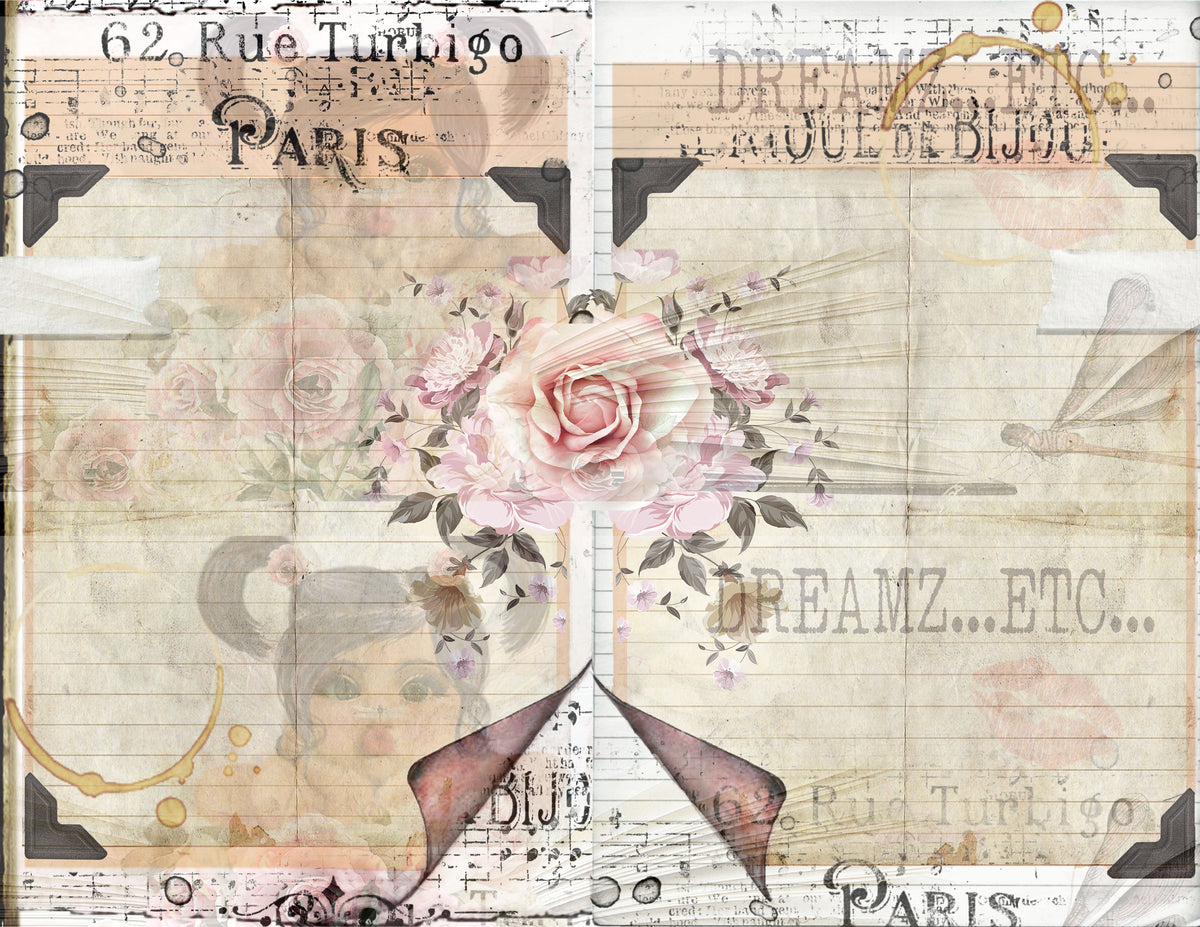 Parisian Charm - Digital Journal Kit - Bundle Pack