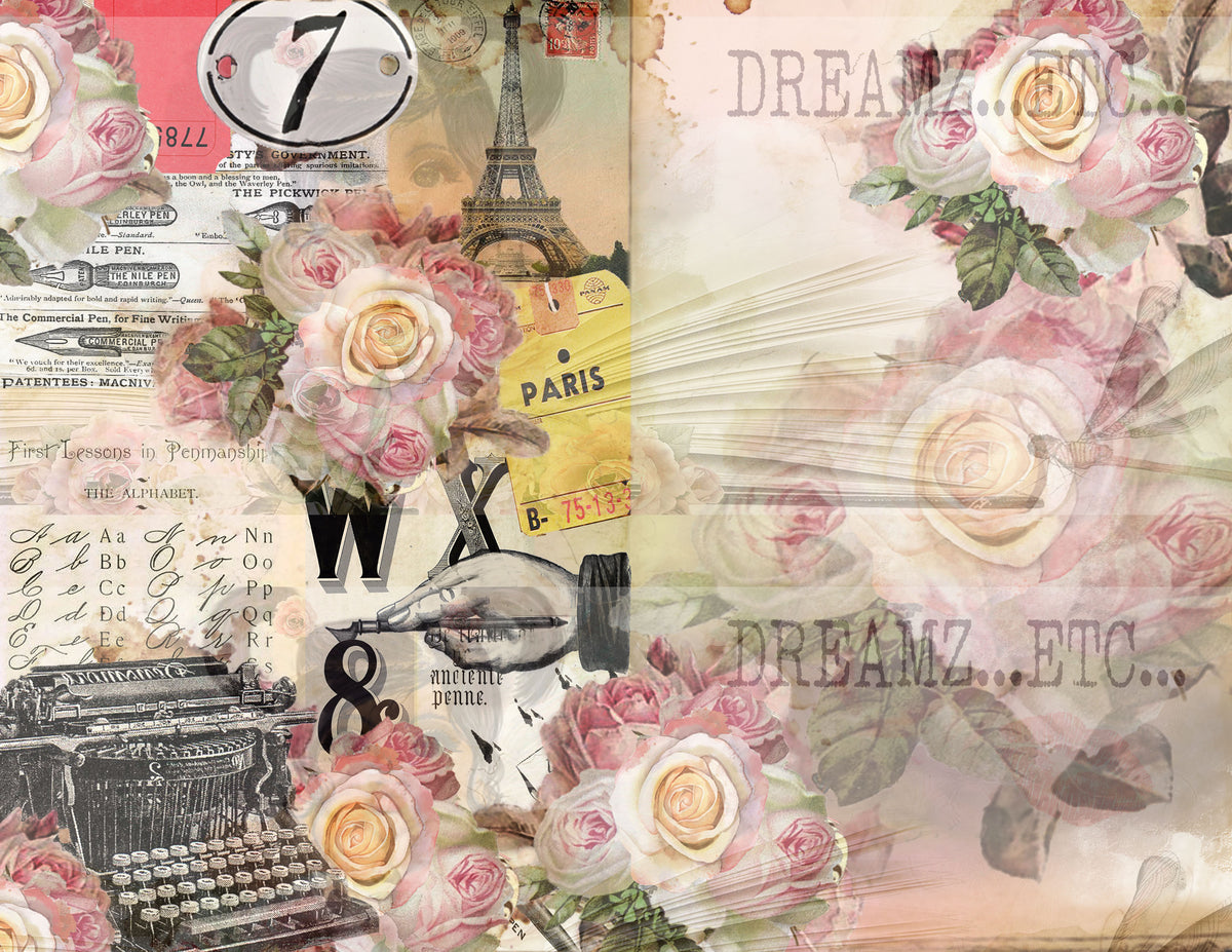 Parisian Charm - Digital Journal Kit - Bundle Pack