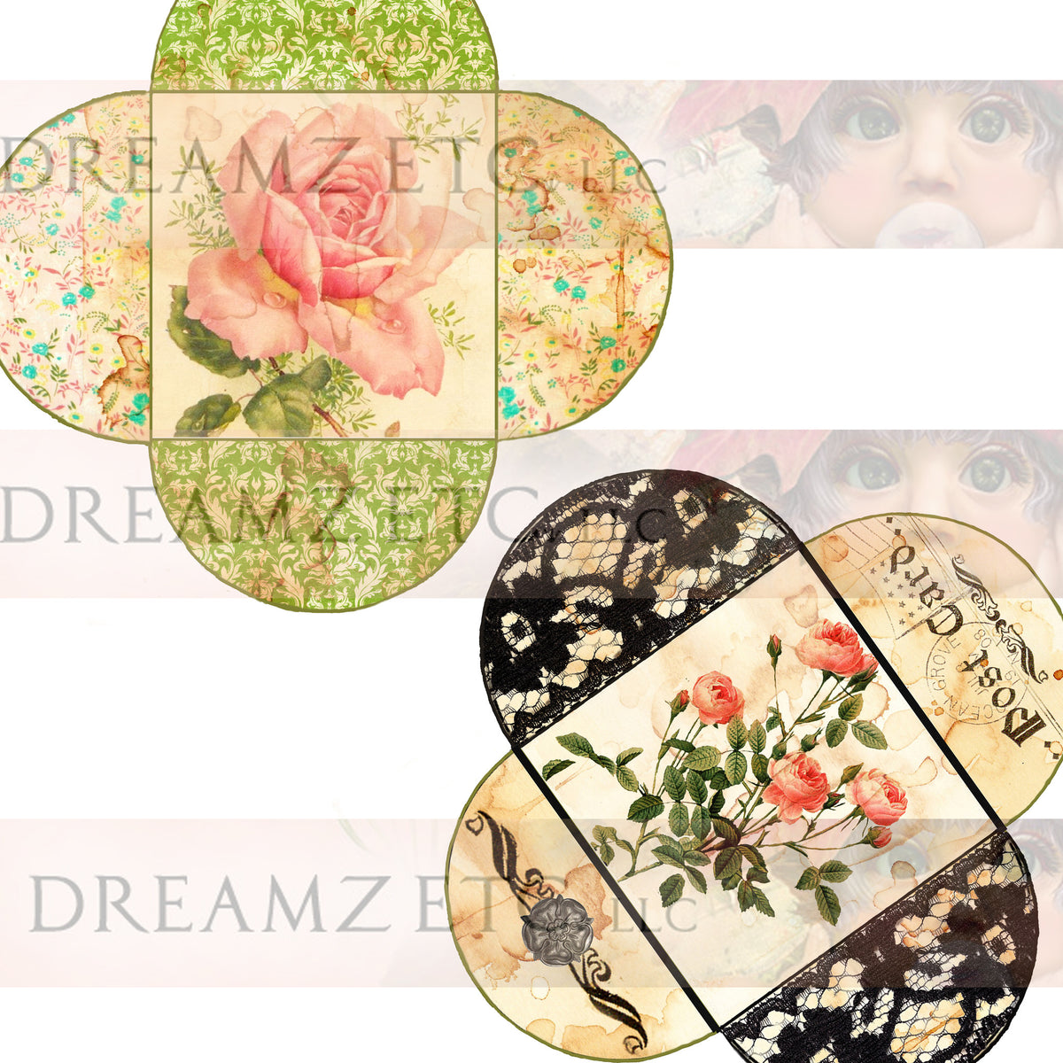 Simply Jane - Digital Paper Ephemera Collection