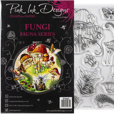 Pink Ink Designs - Fungi - A5 Stamp Set
