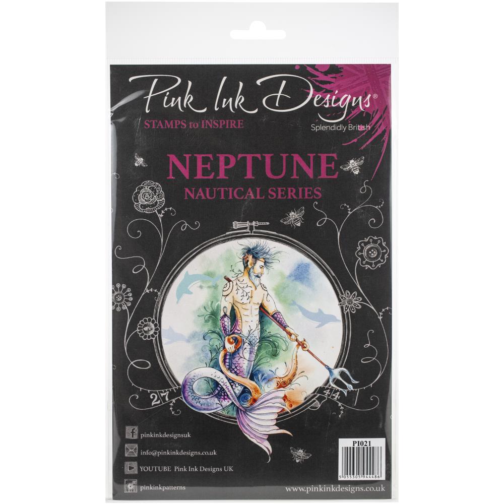 Pink Ink Designs - Neptune - A5 Stamp