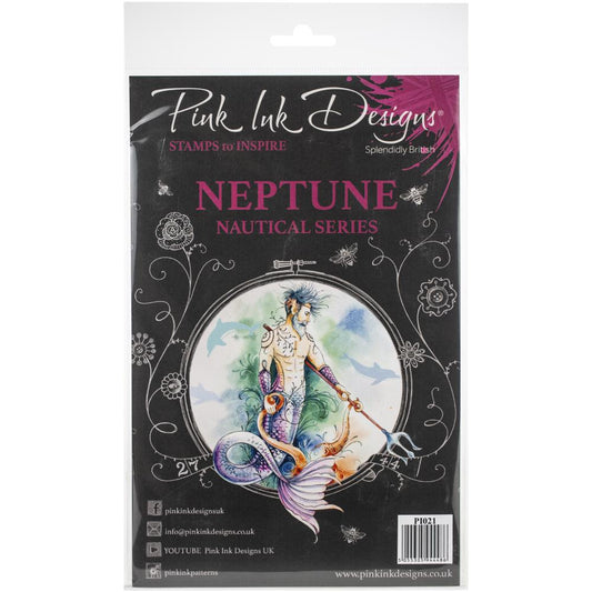 Pink Ink Designs - Neptune - A5 Stamp
