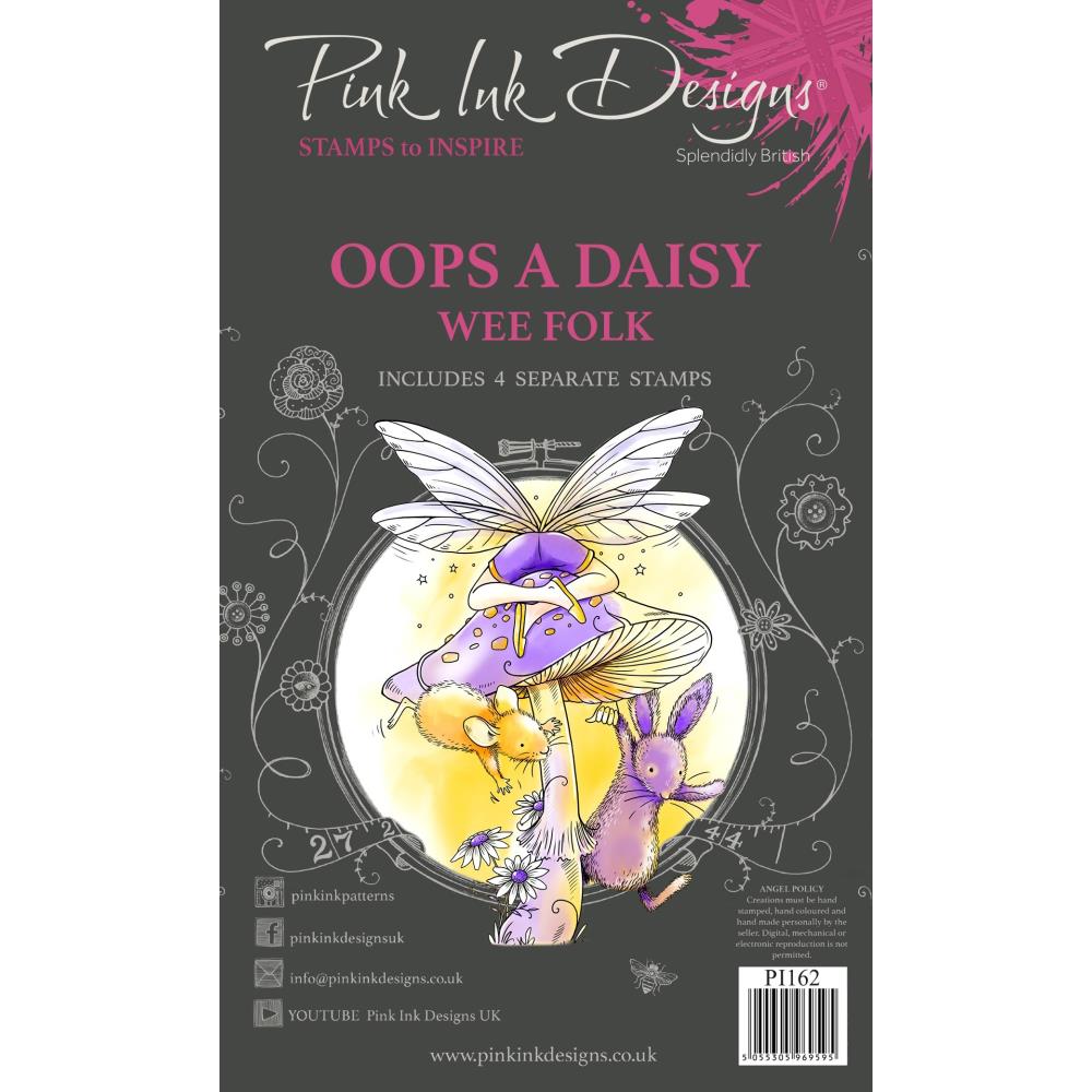 Pink Ink Designs Stamp Set - Oops A Daisy