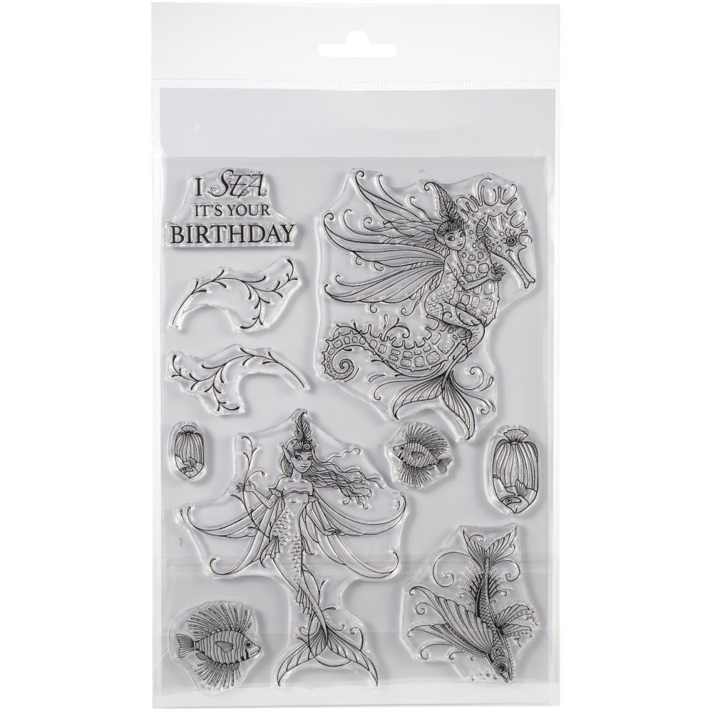 Pink Ink Designs - Sea Nymphs - A5 Stamp Set