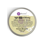 Finnabair Art Alchemy Opal Magic Wax - Green Brocade